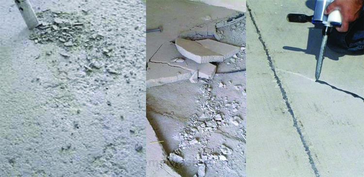 Şap Beton Kırımı