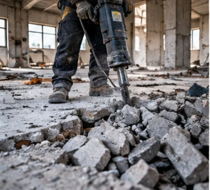 Şap Beton Kırımı