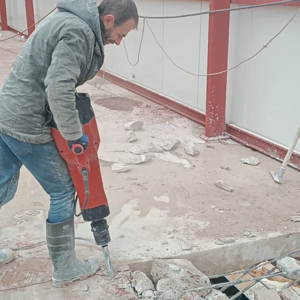 Kırıcı ile Şap ve Zemin Kırımı — Ataşehir / İstanbul